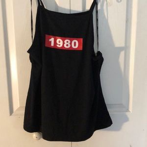 1980 graphic cami